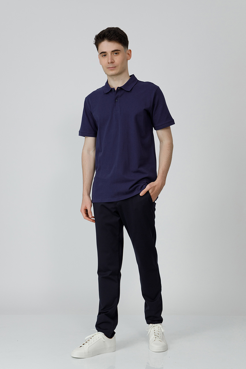 Tricou polo slim adolescenți 996